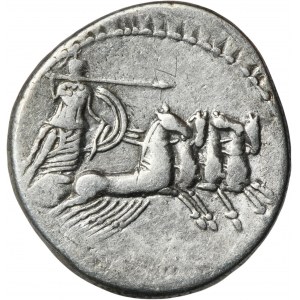 Roman Republic, Licinius Macer, Denarius