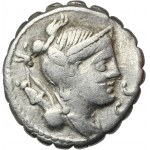 Roman Republic, Ti. Claudius Nero, Denarius serratus