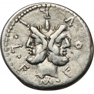 Roman Republic, Furius Philus, Denarius