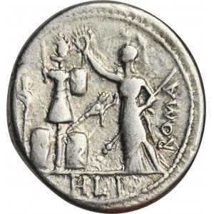 Römische Republik, Furius Philus, Denarius