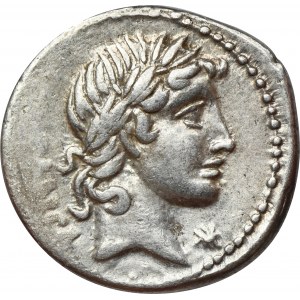 Roman Republic, C. Vibius Pansa, Denarius