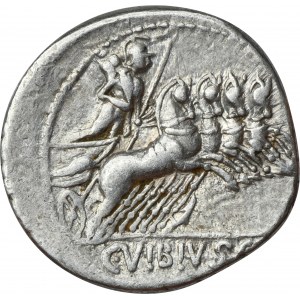 Roman Republic, C. Vibius Pansa, Denarius