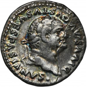 Roman Imperial, Vespasian, Posthumous Denarius