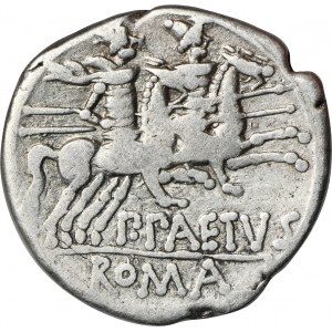 Römische Republik, P. Paetus, Denarius