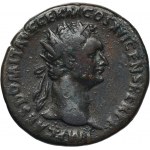 Roman Imperial, Domitian, Dupondius