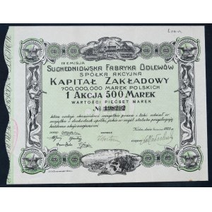 Suchedniowska Fabryka Odlewów S.A., 500 mkp 1923, Emisja IV