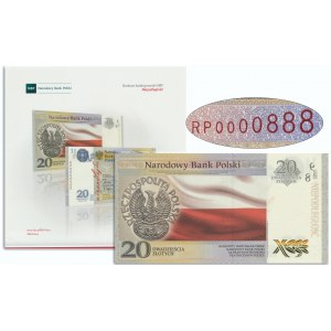 20 złotych 2018 - 100-lecie odzyskania Niepodległości - RP 0000888- niski numer