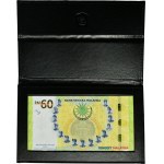 Malajzia, 60 ringgitov (2017) - pamätná bankovka -.
