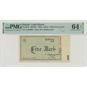 1 Mark 1940 - A - 6 digit series - PMG 64 EPQ