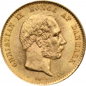 Denmark, Christian IX, 20 Kroner Copenhagen 1876