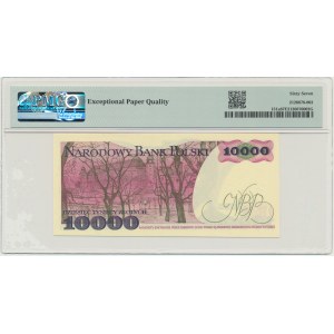 10.000 złotych 1987 - A - PMG 67 EPQ - pierwsza seria