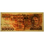 20.000 złotych 1989 - WZÓR - A 0000000 - No.0339 - PMG 67 EPQ