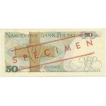 50 Zloty 1982 - MODELL - DA 0000000 - Nr.0200 - RARE - kreisförmige Musternummer