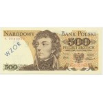 500 złotych 1974 - WZÓR - A 0000000 - RZADKOŚĆ