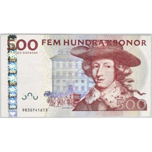 Švédsko, 500 korun (2001-2014)