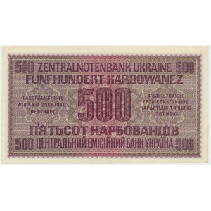 Ukraine, 500 Karbovanez 1942