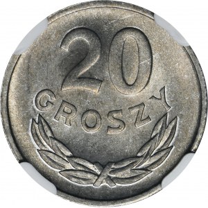 20 pennies 1961 - NGC MS66