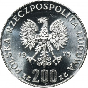 200 złotych 1975 Zwycięstwo nad Faszyzmem - NGC MS64