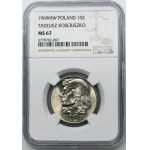 10 złotych 1969 Kościuszko - NGC MS67