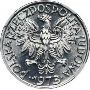 5 złotych 1973 Rybak - NGC MS66