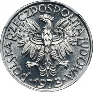 5 złotych 1973 Rybak - NGC MS66