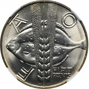 10 złotych 1971 FAO Ryba - NGC MS66