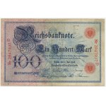 Deutschland, 100 Mark 1898 - seltener Jahrgang