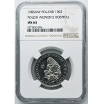 100 złotych 1985 Centrum Zdrowia Matki Polki - NGC MS64