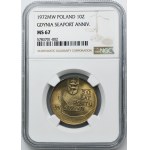 10 gold 1972 50 Years of the Port of Gdynia - NGC MS66