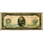 USA, Blaues Siegel, Cleveland, $50 1914 - White &amp; Mellon - NICE