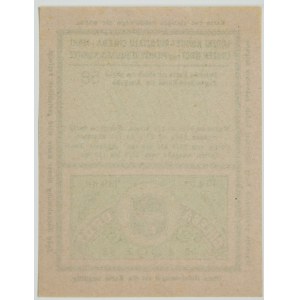 Łódź, kartka żywnościowa na chleb 1817 - 58 - jednorazowa -