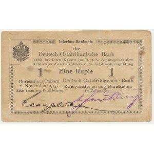 Německo, východní Afrika, 1 rupie 1915