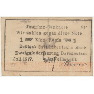 Nemecko, východná Afrika, 1 rupia 1917