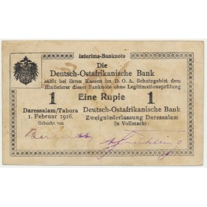 Germany, East Africa, 1 Rupie 1916