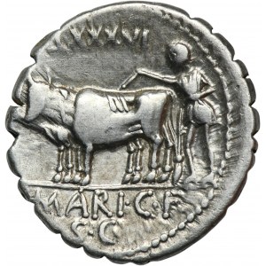 Römische Republik, C. Marius Capito, Denarius