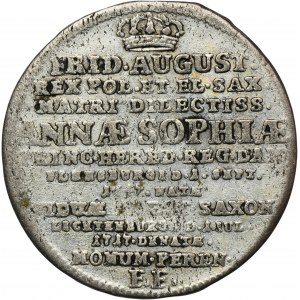 August II Silný, Drážďany 1717 IGS - RARE
