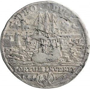 August II Silný, Drážďany, penny 1717 IGS - RARE