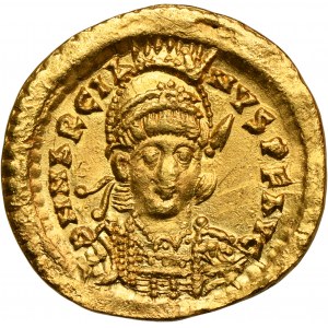 Roman Imperial, Marcian, Solidus - ILUSTRATED