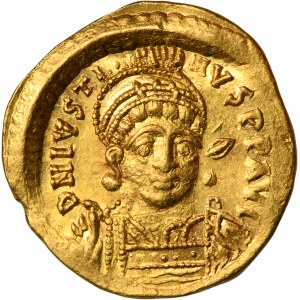 Byzantská ríša, Justín I., Solidus