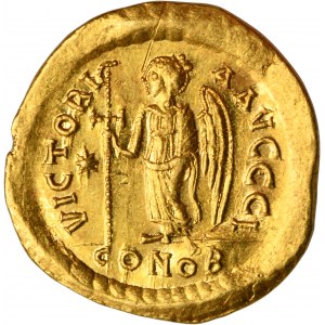 Byzantská ríša, Justín I., Solidus