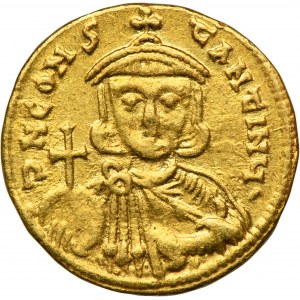 Byzantská ríša, Lev III. a Konštantín V., Solidus