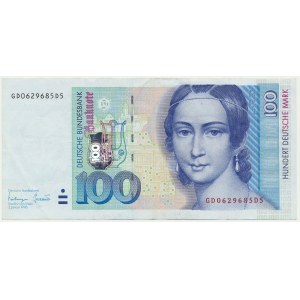 Deutschland, BDR, 100 Mark 1996