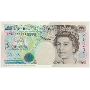 Great Britain, 5 Pounds 1990 - Kentfield