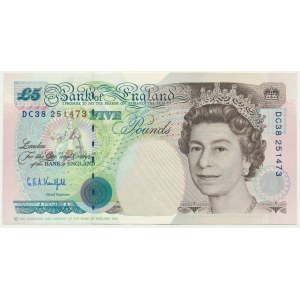 Vereinigtes Königreich, £5 1990 - Kentfield