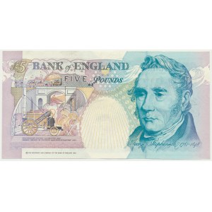 Velká Británie, £5 1990 - Kentfield