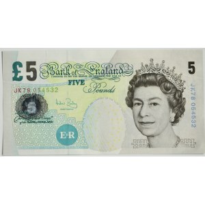 Great Britain, 5 Pounds (2002-2016)