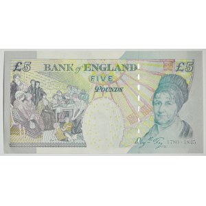 Vereinigtes Königreich, £5 (2002-2016)