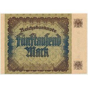 Německo, 5 000 marek 1922