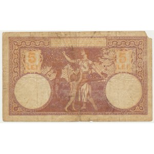 Rumänien, 5 Lei 1917 - Bronze -