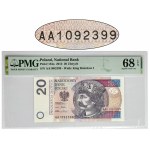 20 złotych 2012 - AA - PMG 68 EPQ